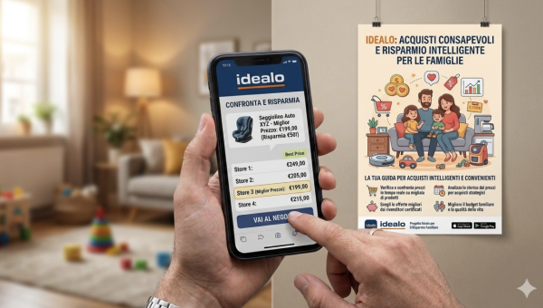 IDEALO: acquisti consapevoli e risparmio intelligente per le famiglie